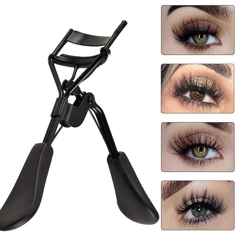 Eyelash Curler Eyelash Curler Tweezers Curved Handle Does Not Hurt Eyelashes Long-lasting Curling Eye Makeup Cosmetic Tools