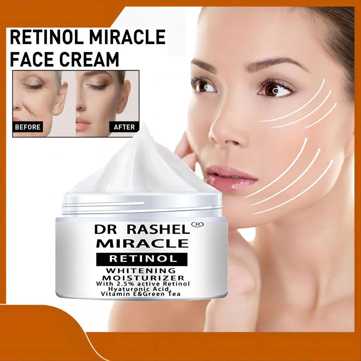 Retinol Moisturizing Cream Shrinking Pore Skin Care Restoring Firming Cream Hydrating Moisturizing Oil Control