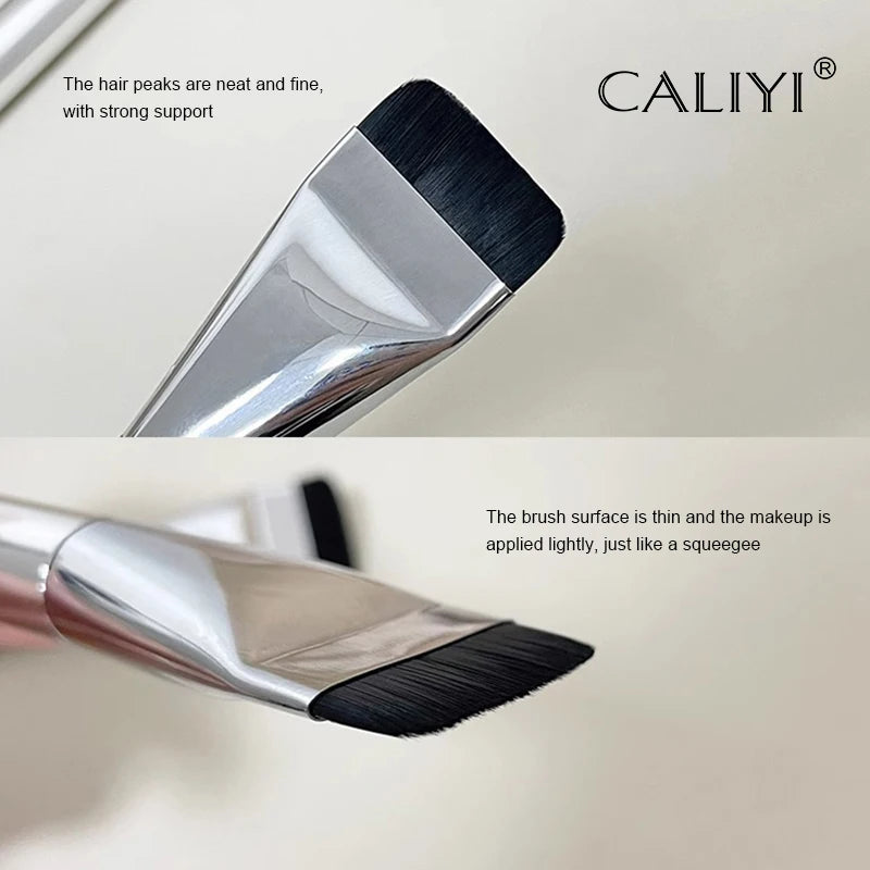 1/3 PCS Flat-head Foundation Brush Ultra-thin Brush Head Traceless Foundation Makeup Brush Cosmetic Tools