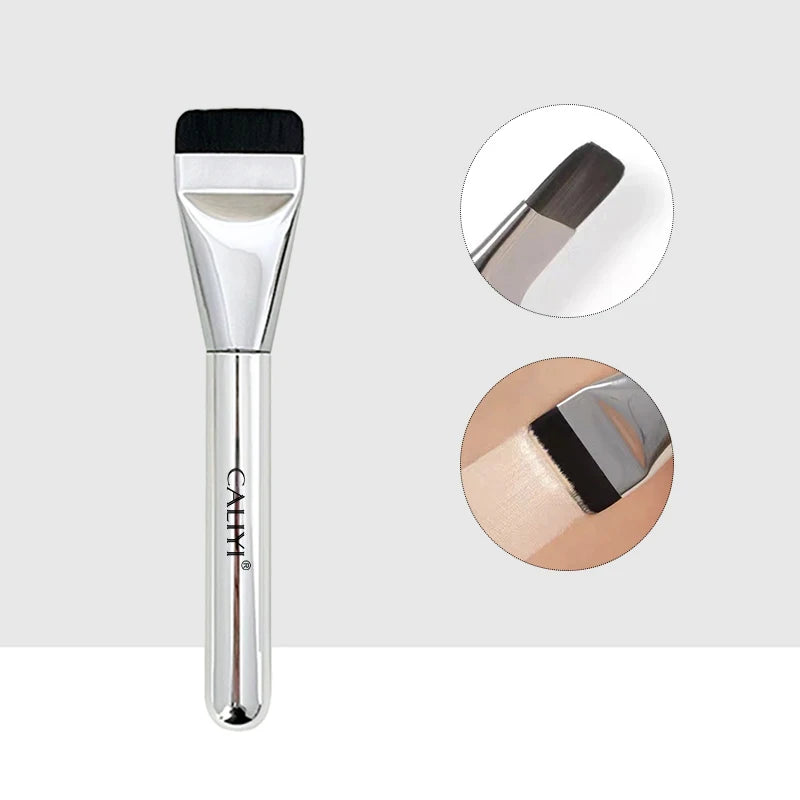 1/3 PCS Flat-head Foundation Brush Ultra-thin Brush Head Traceless Foundation Makeup Brush Cosmetic Tools